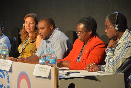 Panelists at COP20 side event