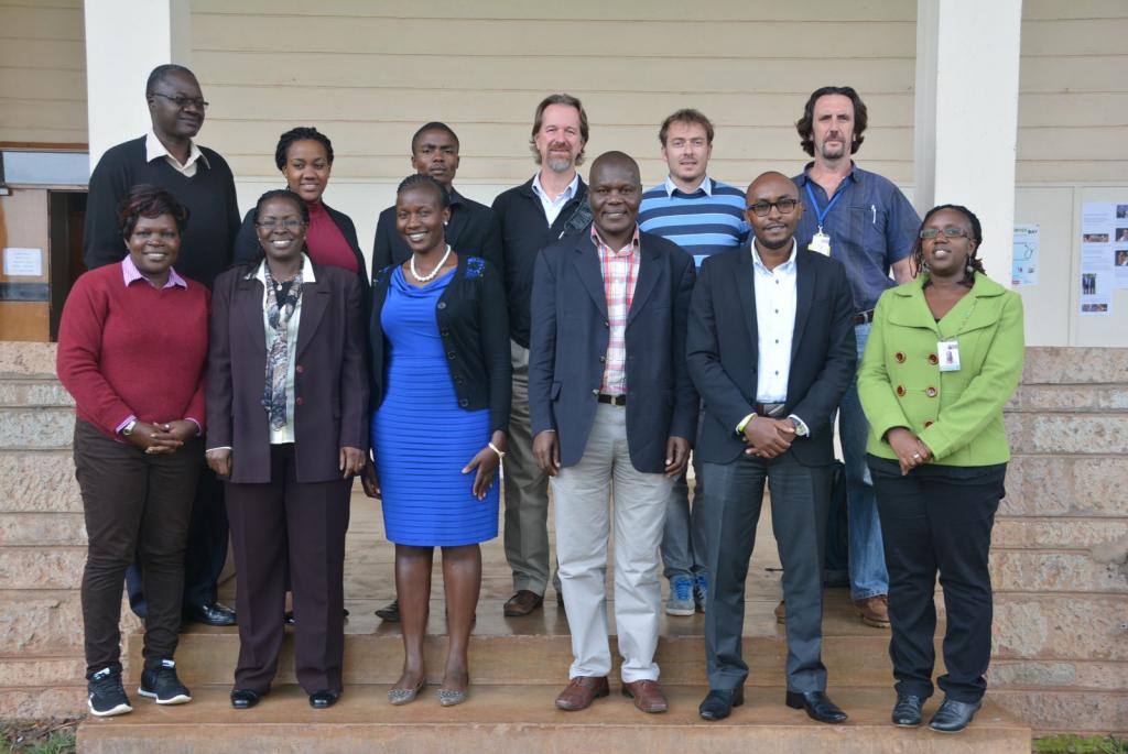 Kenya policy makers together with ILRI scientists and researchers