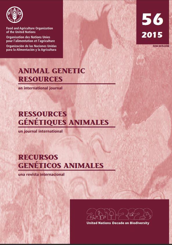 Animal Genetic Resources Cover