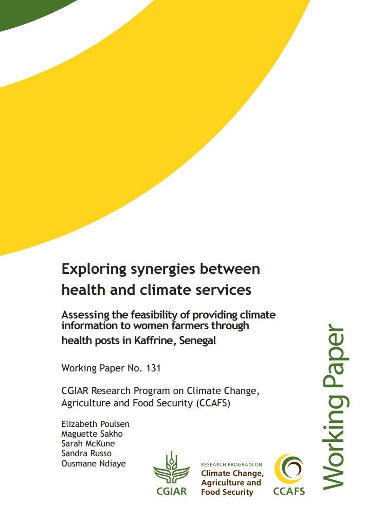 Exploring synergies between health and climate services