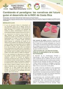 Cambiando el paradigma: las narrativas del futuro guían el desarrollo de la INDC de Costa Rica