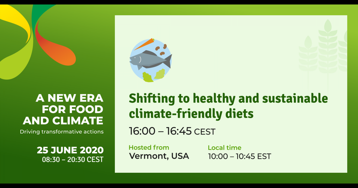 Shifting To Healthy And Sustainable Climate-friendly Diets | CCAFS ...