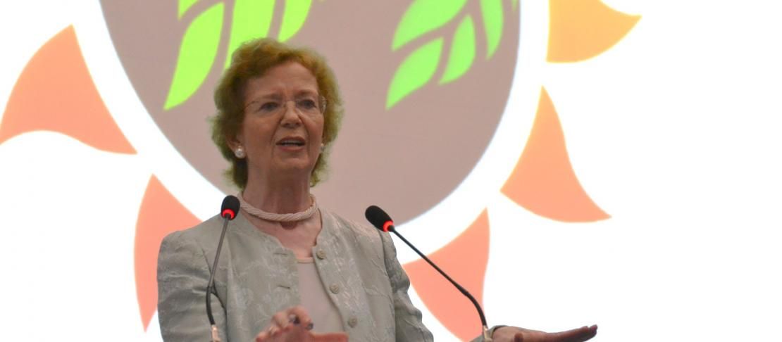 Mary Robinson, President, The Mary Robinson Foundation for Climate Justice (MRFCJ), former President of Ireland and United Nations High Commissioner for Human Rights.
