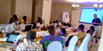 Participants in the CRAFT Ghana training workshop represented 8 countries and gathered at the Best Western Premier Accra Beach Hotel in Nungua, Accra, Ghana. Photo credit: PCS Traore/ICRISAT